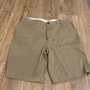Dockers Men's Khaki Flat Front Shorts